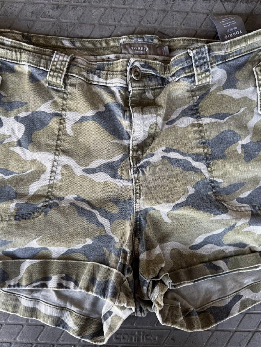 torrid camo military